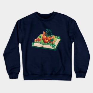 Forest book Crewneck Sweatshirt